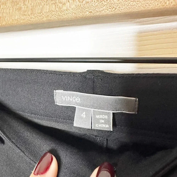 VINCE Womens Size 4 Flat Front‎ Ponte Work/Riding Pants - Picture 3 of 4